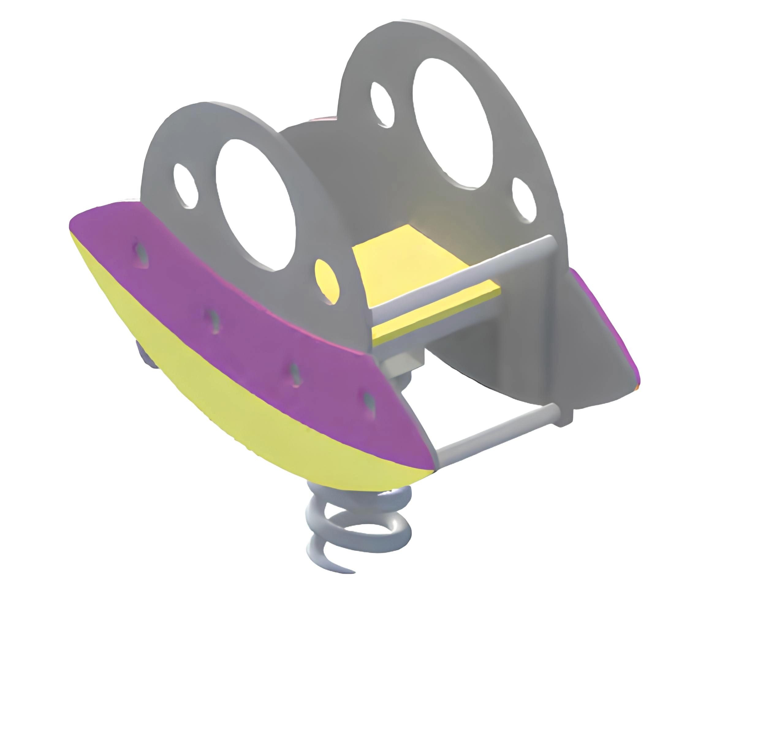 JVmoebel Federwippe Schaukelwippe mit robustem Design für Kinder im Garten oder Spielplatz (Federwippe) Made in Europa