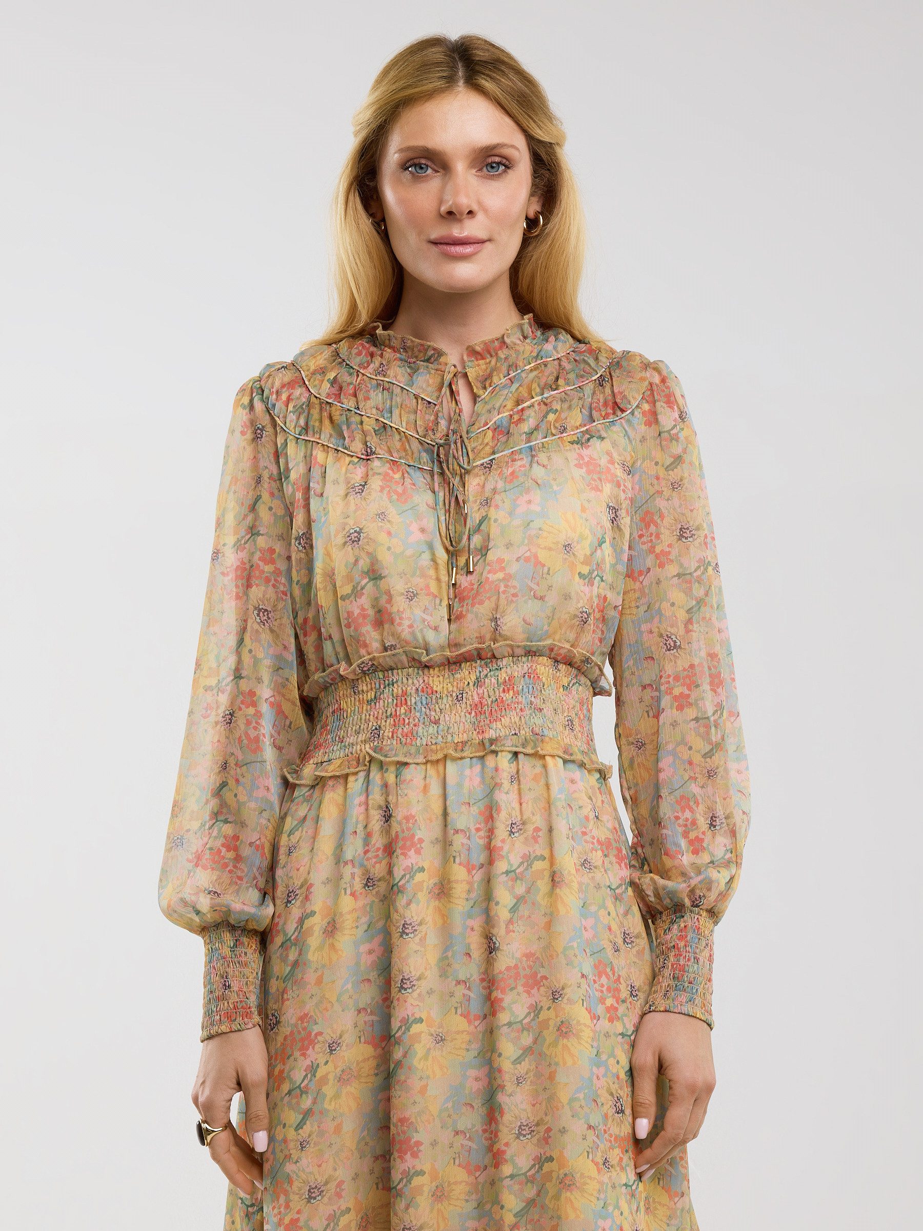 BIG STAR Shirtkleid ADARE Maxi günstig online kaufen