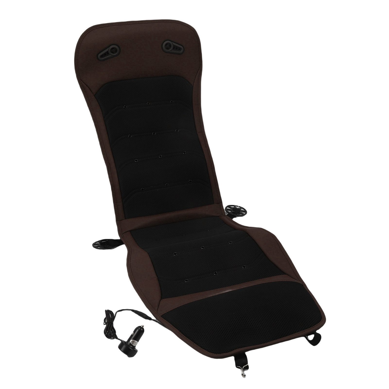 GARRYFIZH Autositzauflage Kühlende Autositzauflage mit 2 Ventilatoren, Belüftetes Sitzkissen, Schlankes Taillendesign