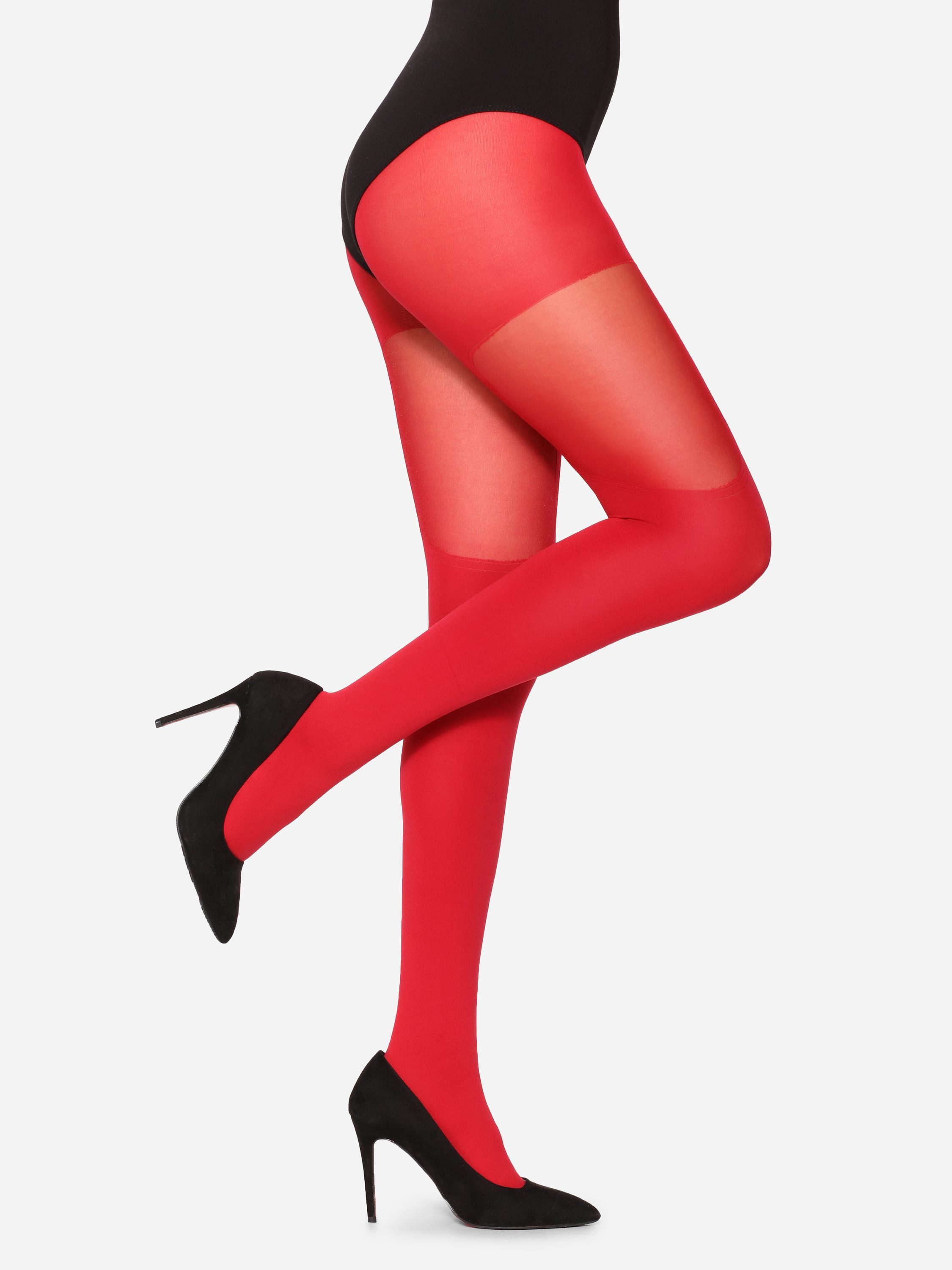 Merry Style Strumpfhose Damen Strumpfhose MS 260 40 DEN 40 DEN (1 St) elastischer Bund – Bild 3 von 5