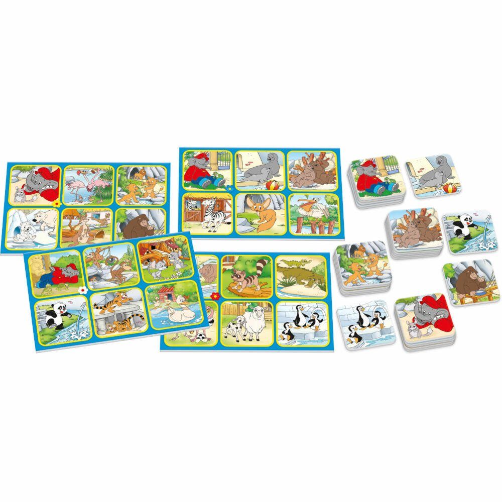 Schmidt Spiele Spiel Benjamin Blümchen Zoo Lotto
