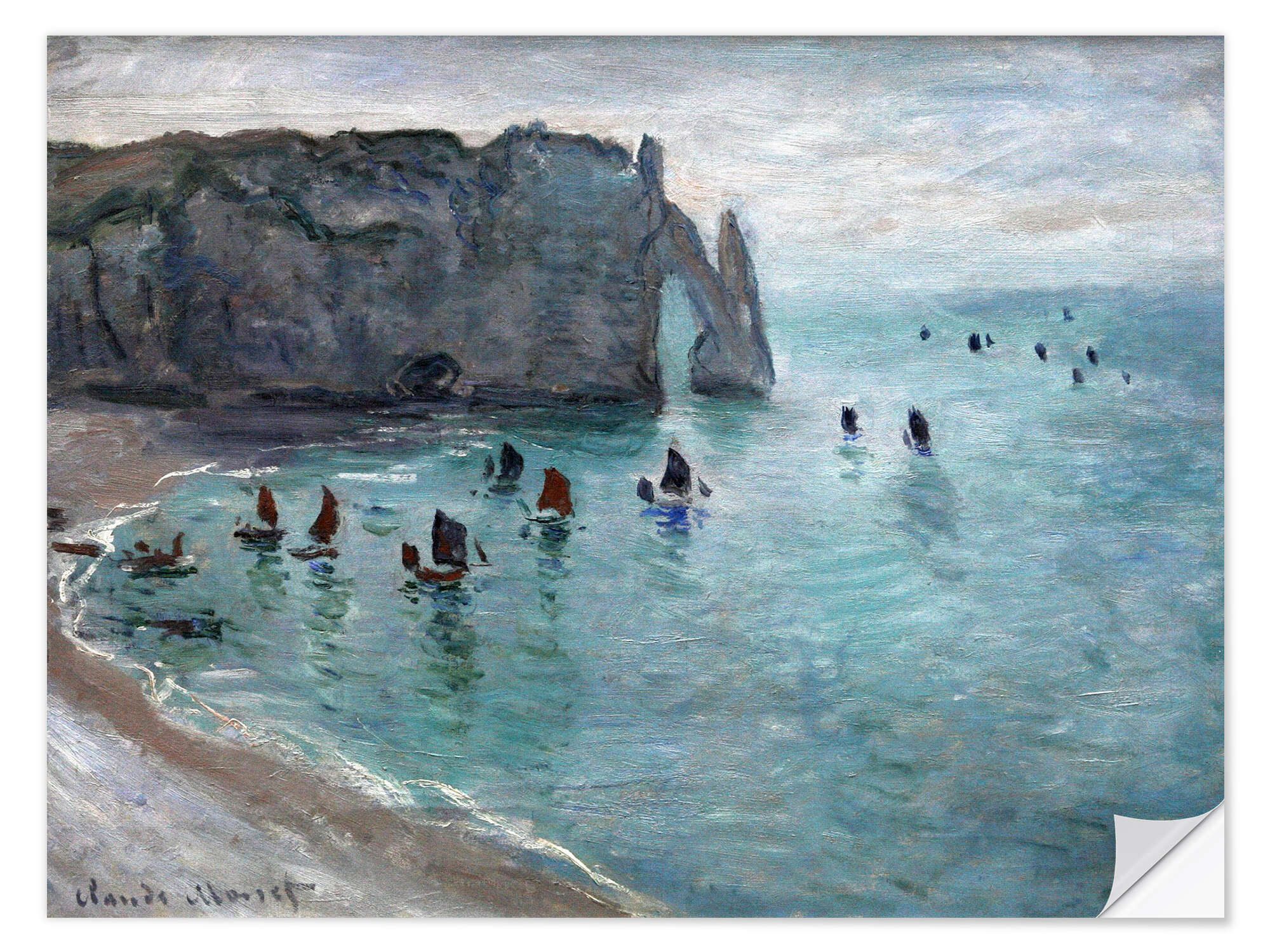 Wandfolie Claude Monet