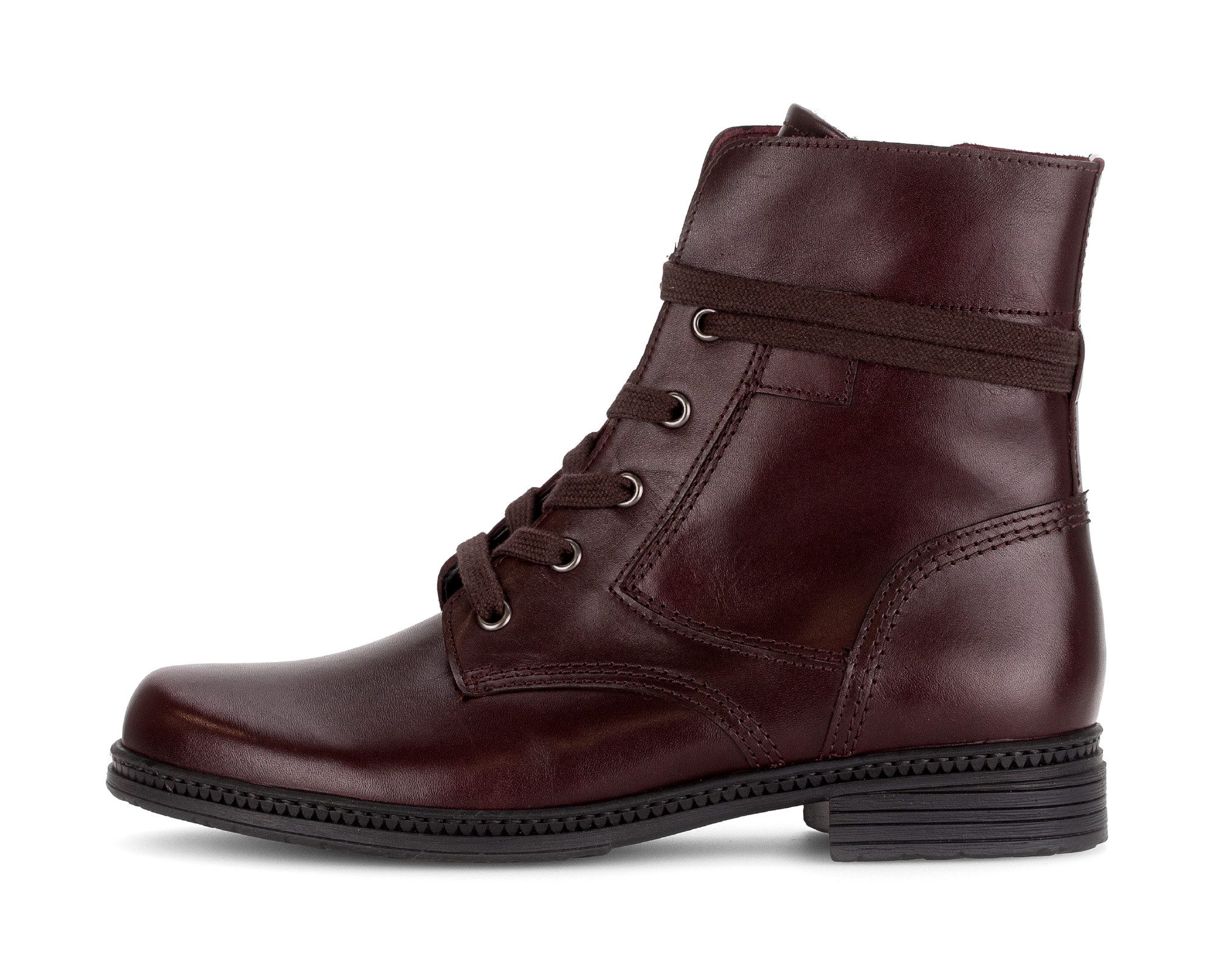 Gabor Schnürstiefelette, Schnürboots, Businessschuh mit Blockabsatz