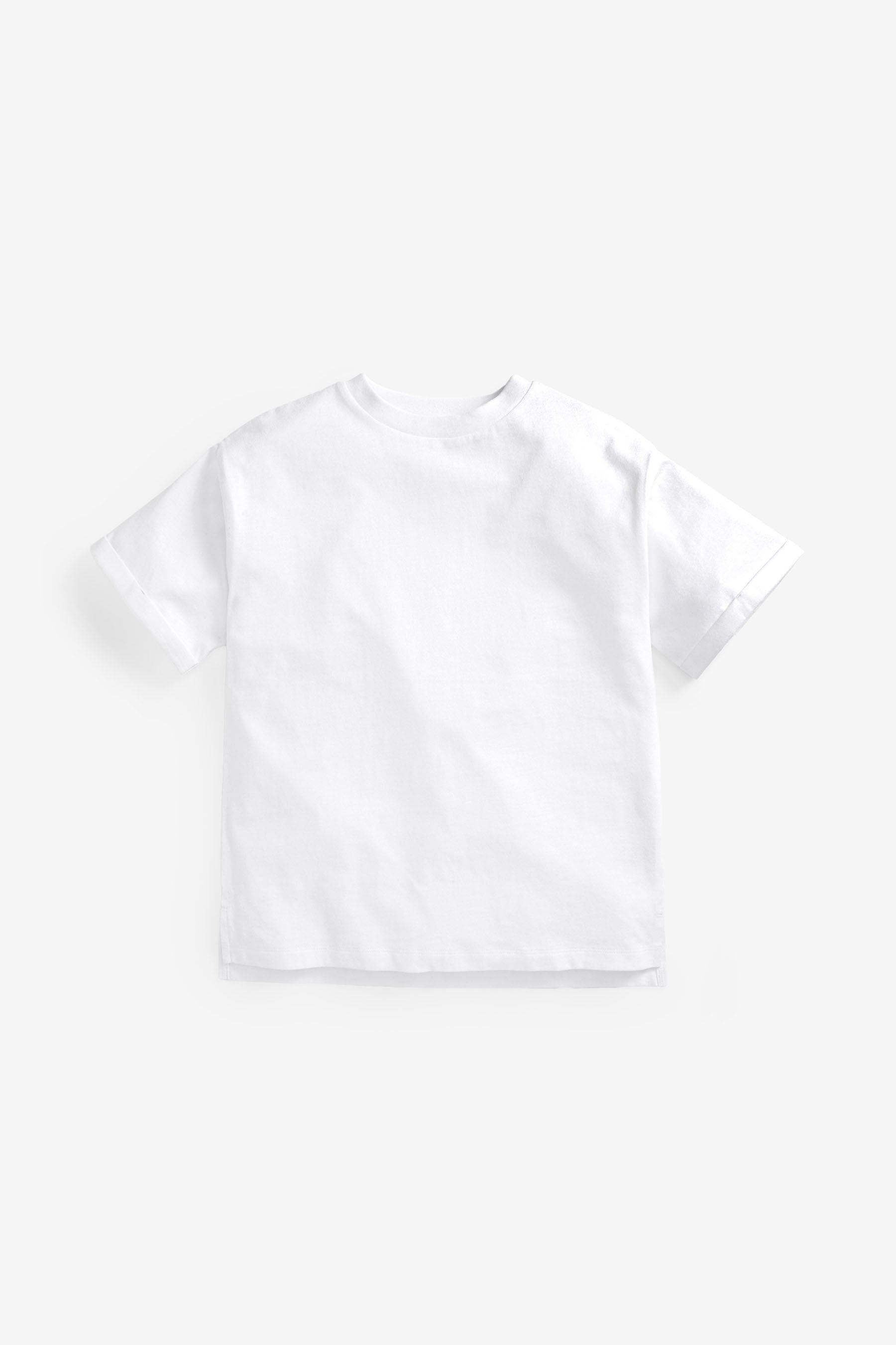 Next T-Shirt Oversize-T-Shirt (1-tlg) White
