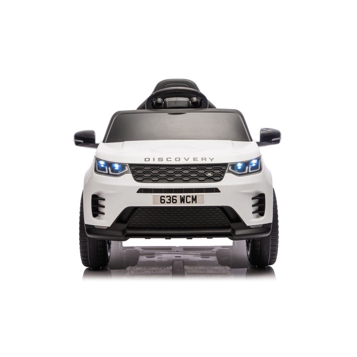 Wisam Elektro-Kinderauto Land Rover Discovery DLS-K06 Weißes Elektro Auto Batterieauto