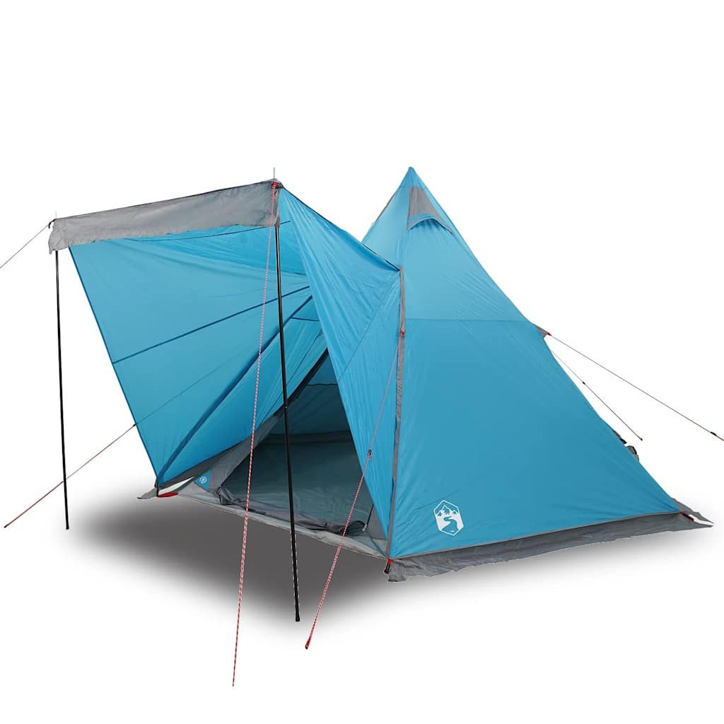 Tipi-Zelt Tipi-Familienzelt 6 Personen Blau Wasserdicht