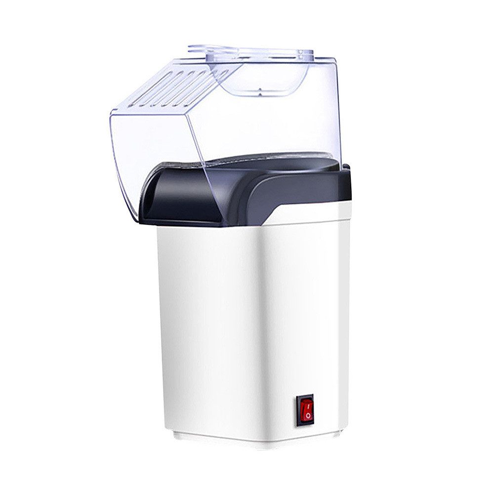 Gontence Popcornmaschine Mini-Haushalts-Popcorn-Maschine mit Heißluft, ölfrei für Zuhause, Küche – elektrische Popcorn-Maschine für die Küche – (220 V)