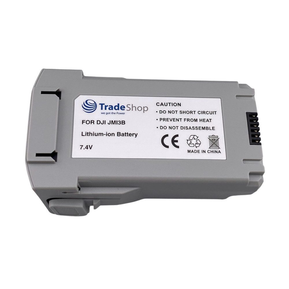 Trade-Shop Akku passend für DJI Mini 3, Mini 3 Pro, Mini 4, JMI3B, BWX162 Akku Li-Ion 3850 mAh (7.4 V)
