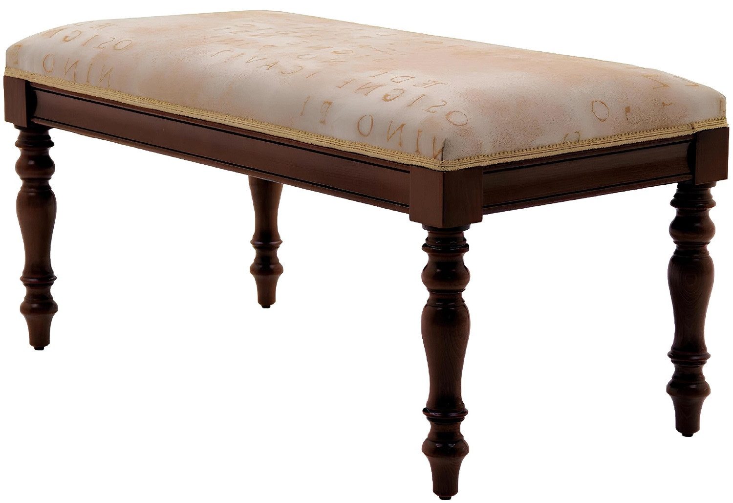 Xlmoebel Bank Pufa Neu Polsterhocker Стулья Pufa Neu Табуретки Bank Sitz Подставка для ног (Hocker), Hergestellt in Italy