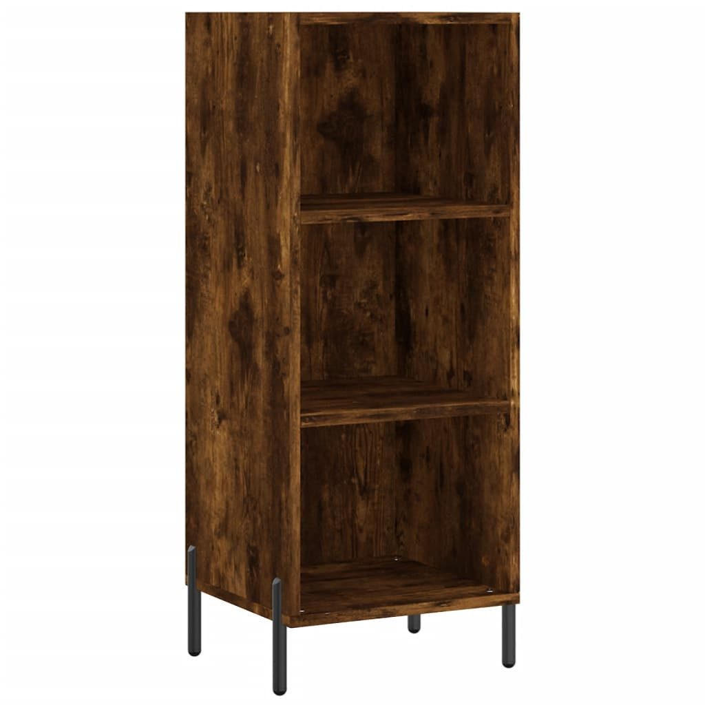 vidaXL Sideboard Sideboard Räuchereiche 34,5x32,5x90 cm günstig online kaufen