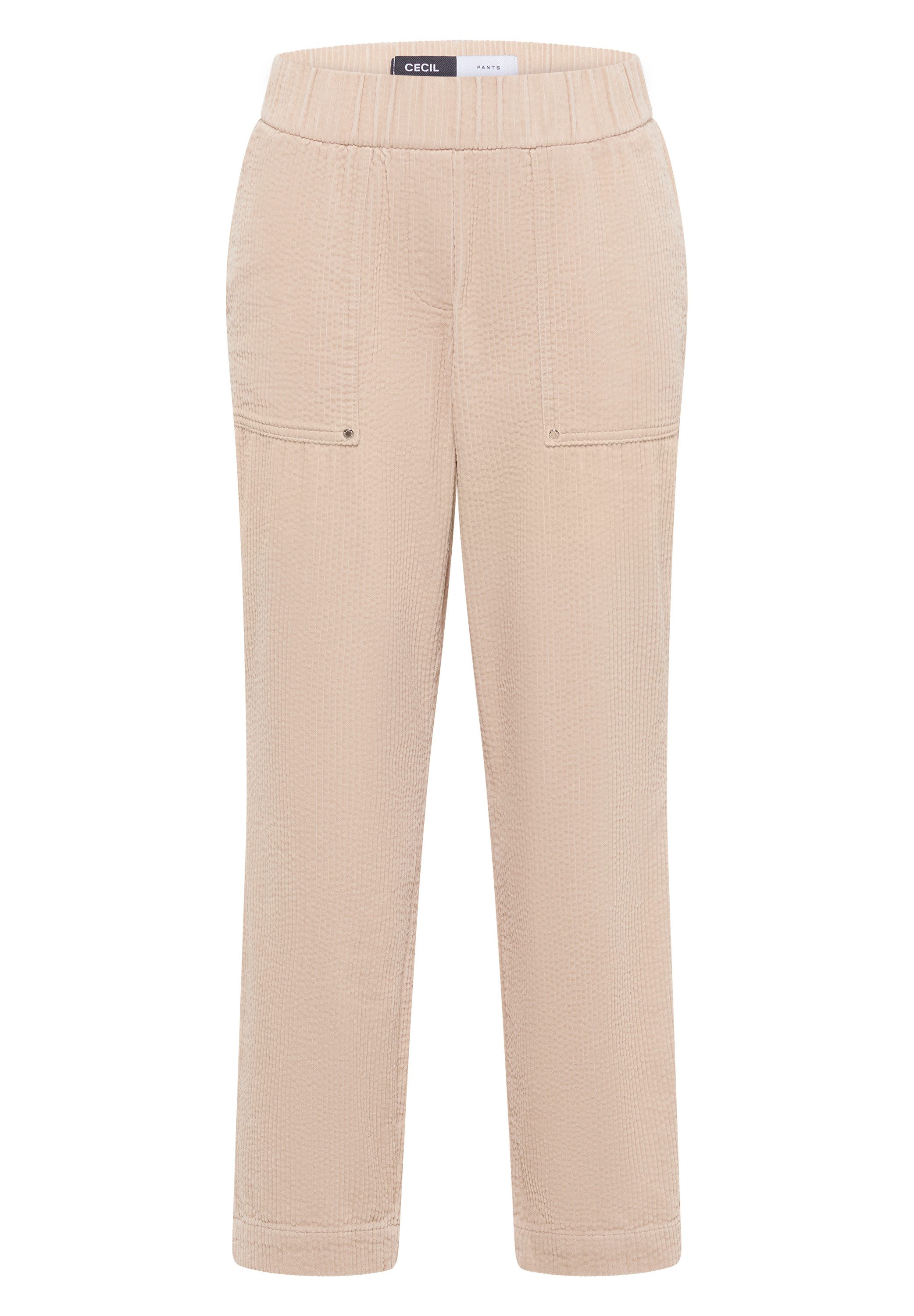 CECIL Cordhose Middle Waist
