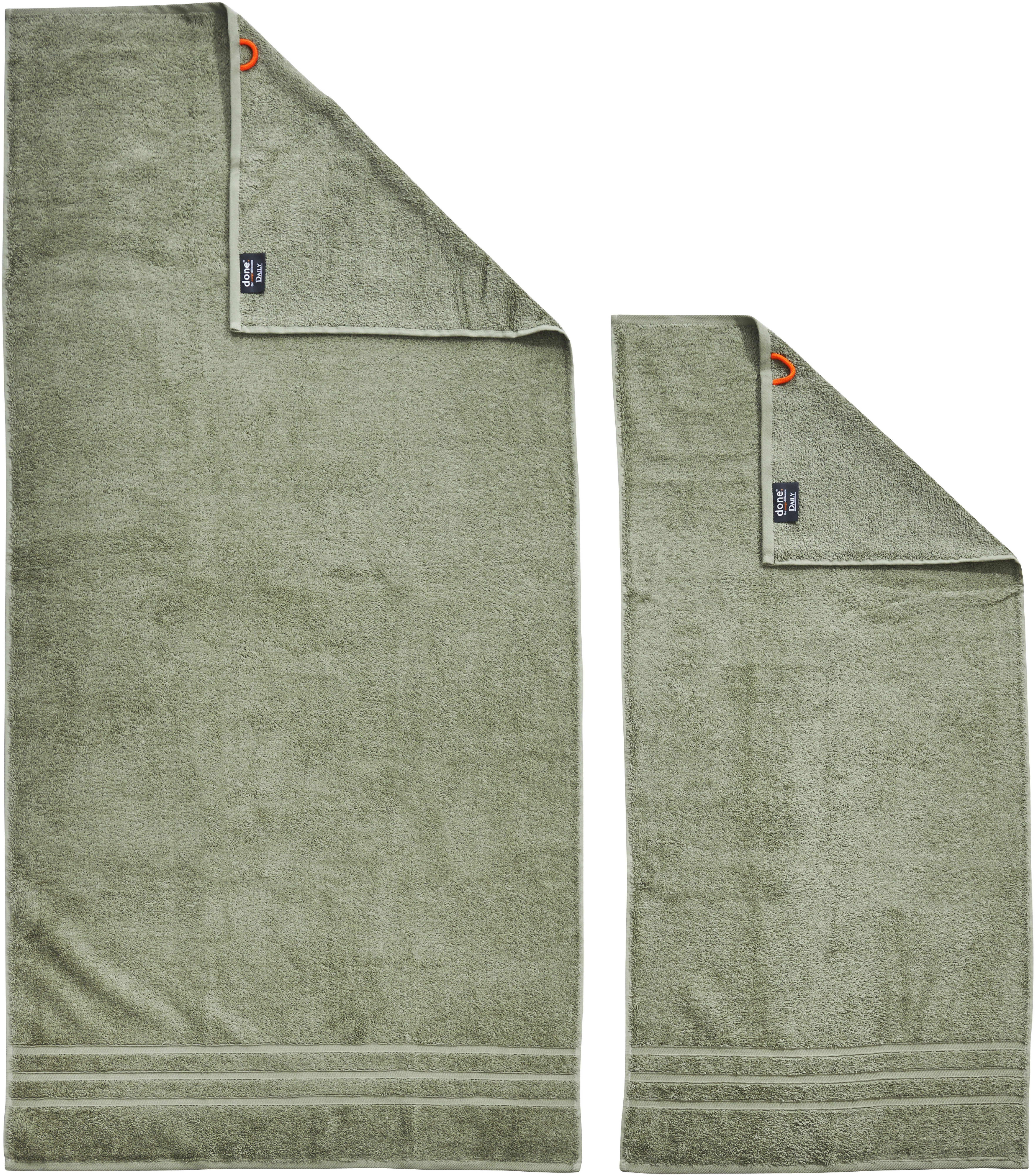 done.® Handtuch Set Daily Uni, Walkfrottier (Set, 6-St) günstig online kaufen