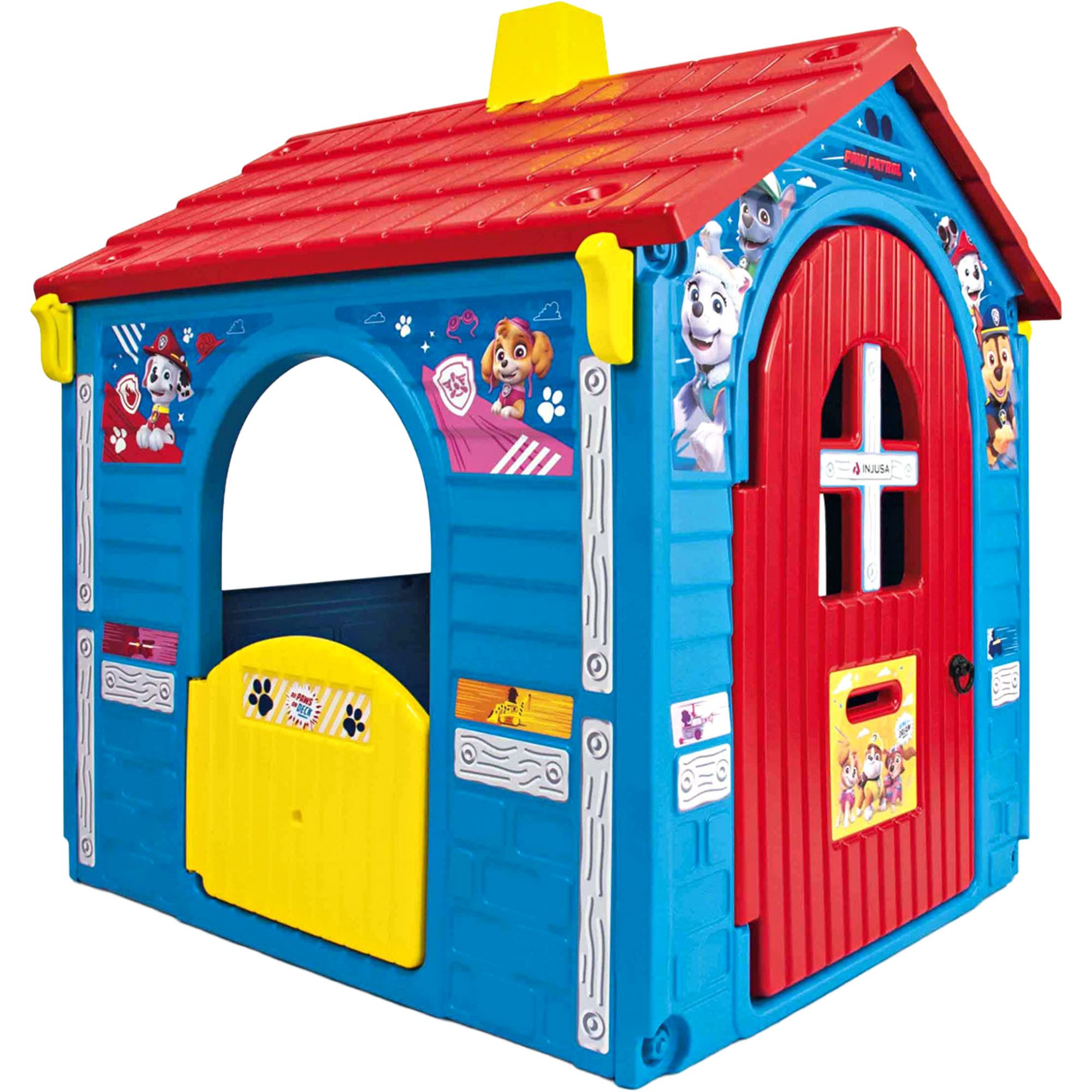 INJUSA Spielhaus Paw Patrol, Kinderspielhaus für Garten & Indoor, UV-resistent & einfacher Aufbau