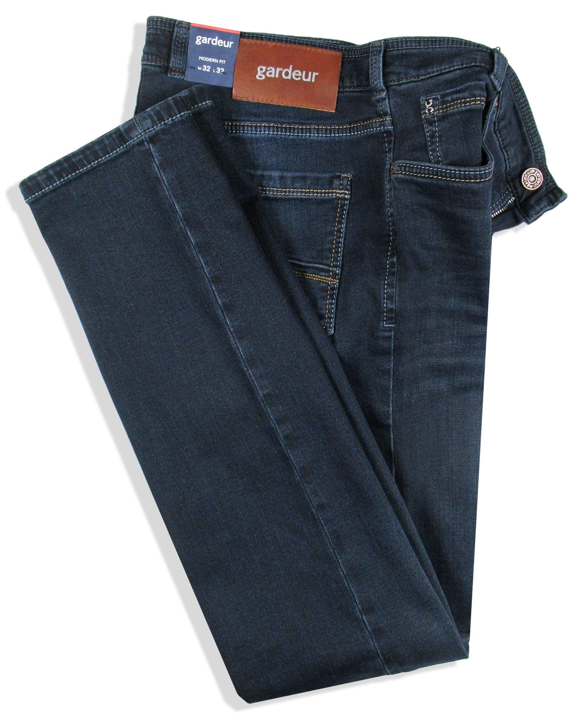 blau Denim Atelier Superflex Batu-2 GARDEUR 5-Pocket-Jeans