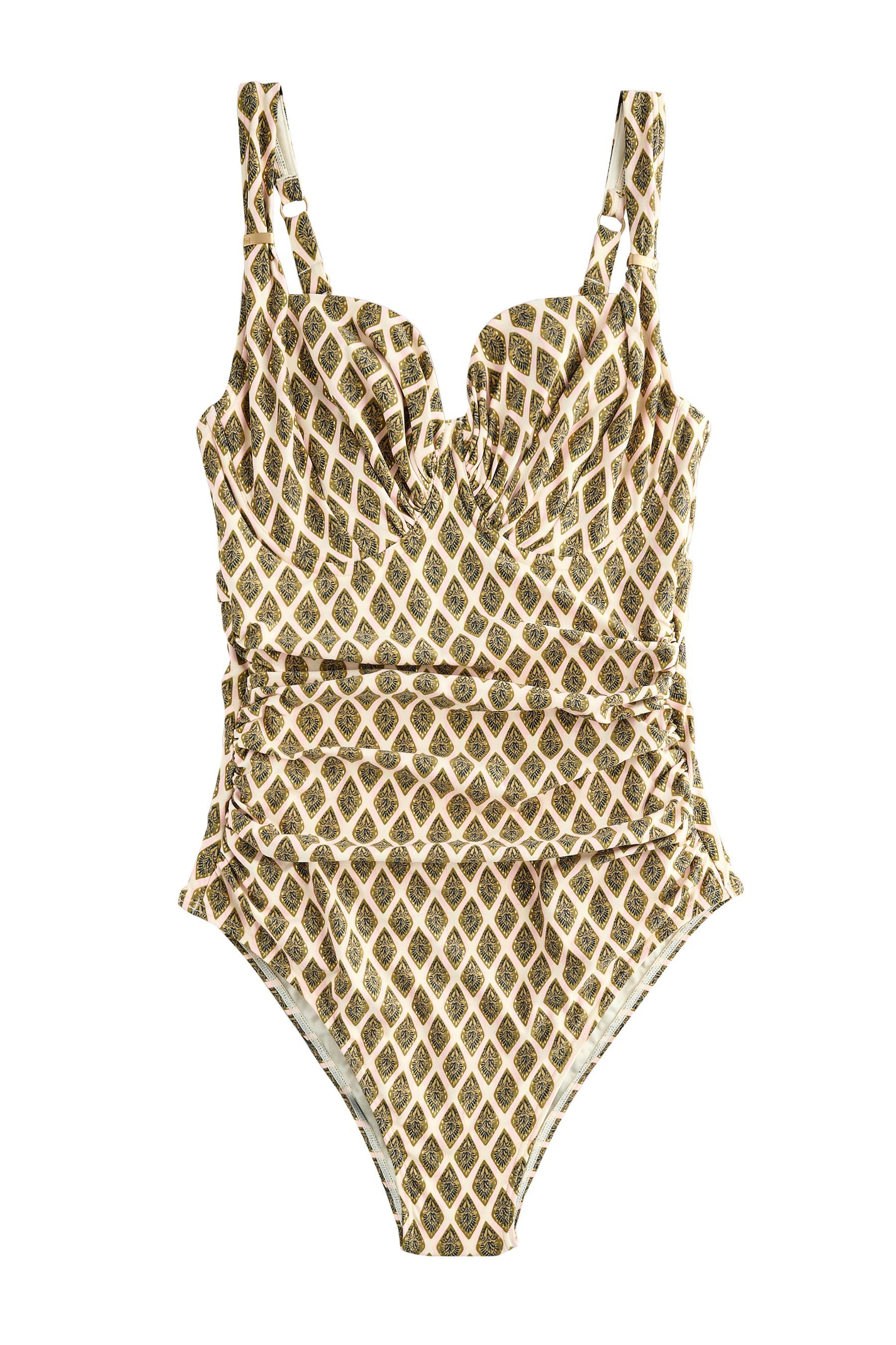 Next Badeanzug F-K Bauchformender Badeanzug mit Bügeln (1-St) günstig online kaufen