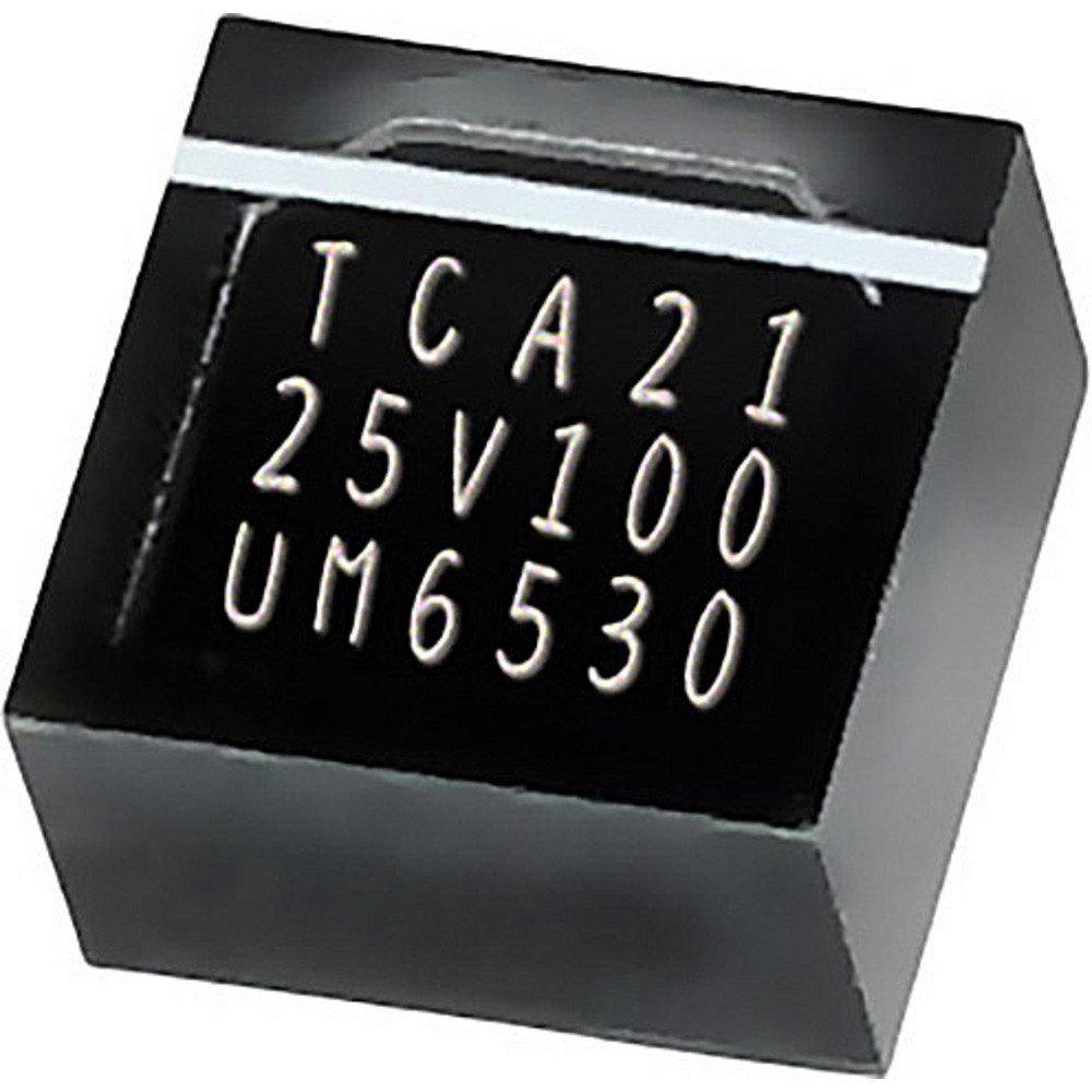 TRU COMPONENTS Kondensatsperre TRU COMPONENTS Elektrolyt-Kondensator SMD 0603 100 µF 25 V 20 % (L x