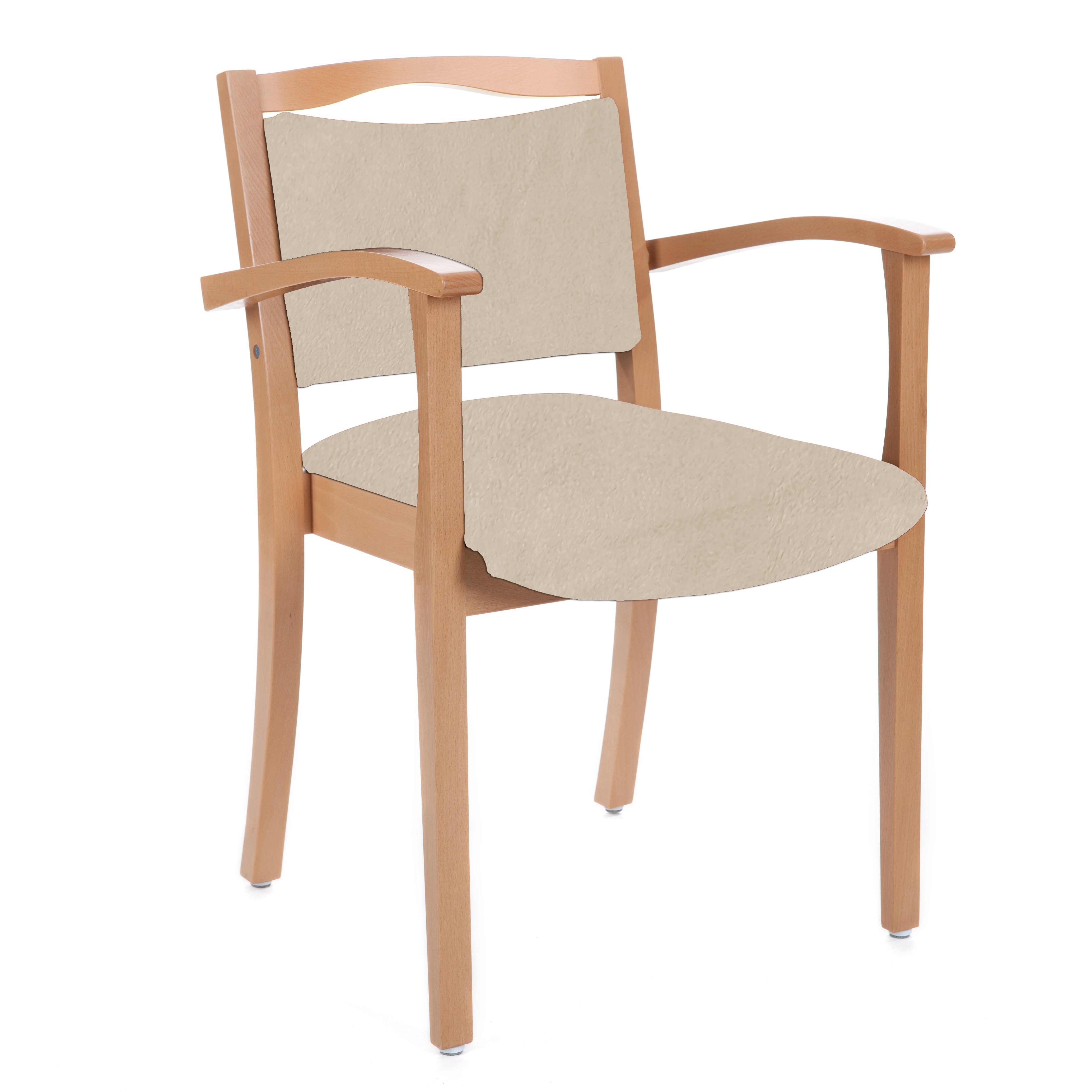 einrichtungsdesign24 Armlehnstuhl 4-Fuß Hüftstuhl Alexander Blieskastel Sen günstig online kaufen