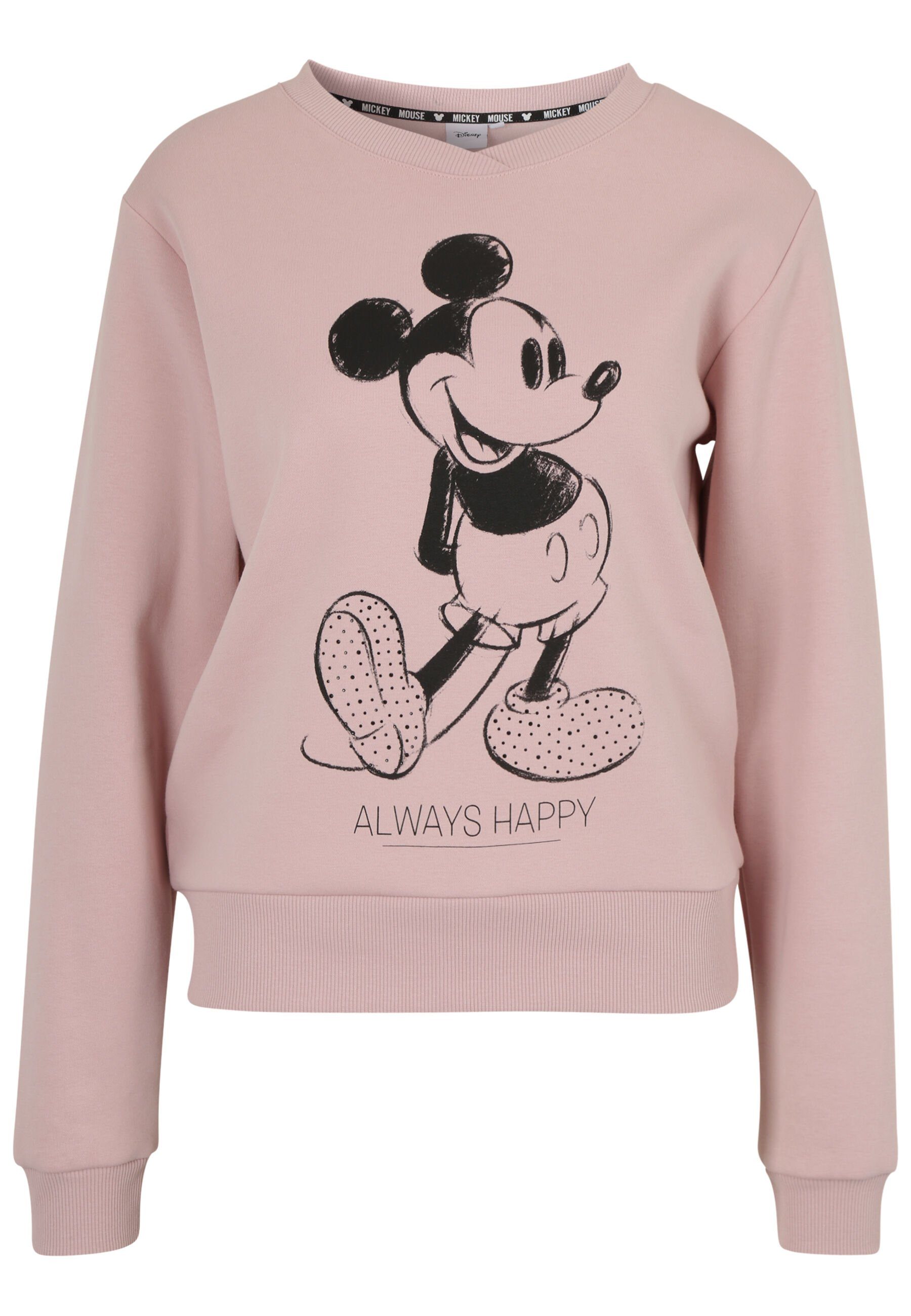 COURSE Sweatshirt Mickey Mouse Always Happy günstig online kaufen