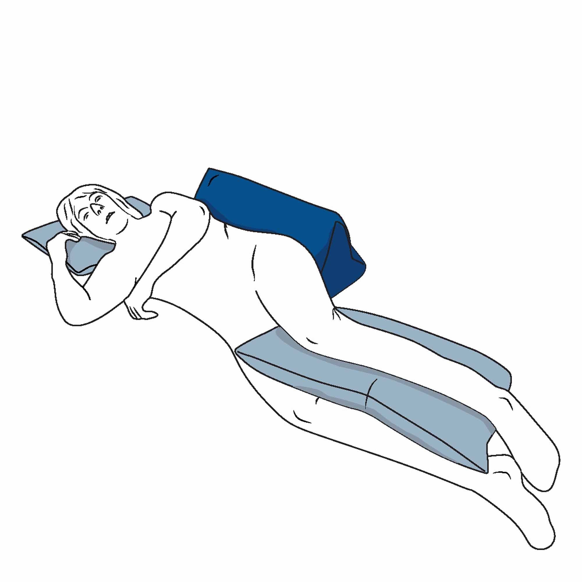 Softline Healthcare Products Lagerungskissen CareWave (Carepur) Deltakissen NEG0607 60 x 41 cm