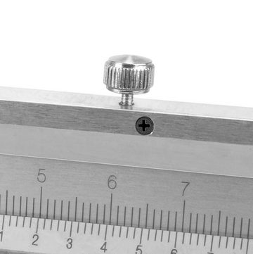 STAHLWERK Messschieber Messschieber 0-150 mm Schieblehre / Messlehre, max. 150 mm, 2-St., aus gehärtetem Carbon-Stahl für Außen-, Innen- und Tiefenmaß, DIN 862
