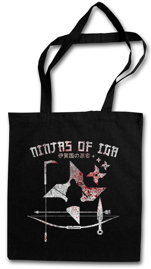 Beuteltasche Ninjas Of Iga Stofftasche Mie Kinki Japan Hanzo Samurai Shogun Kokufu