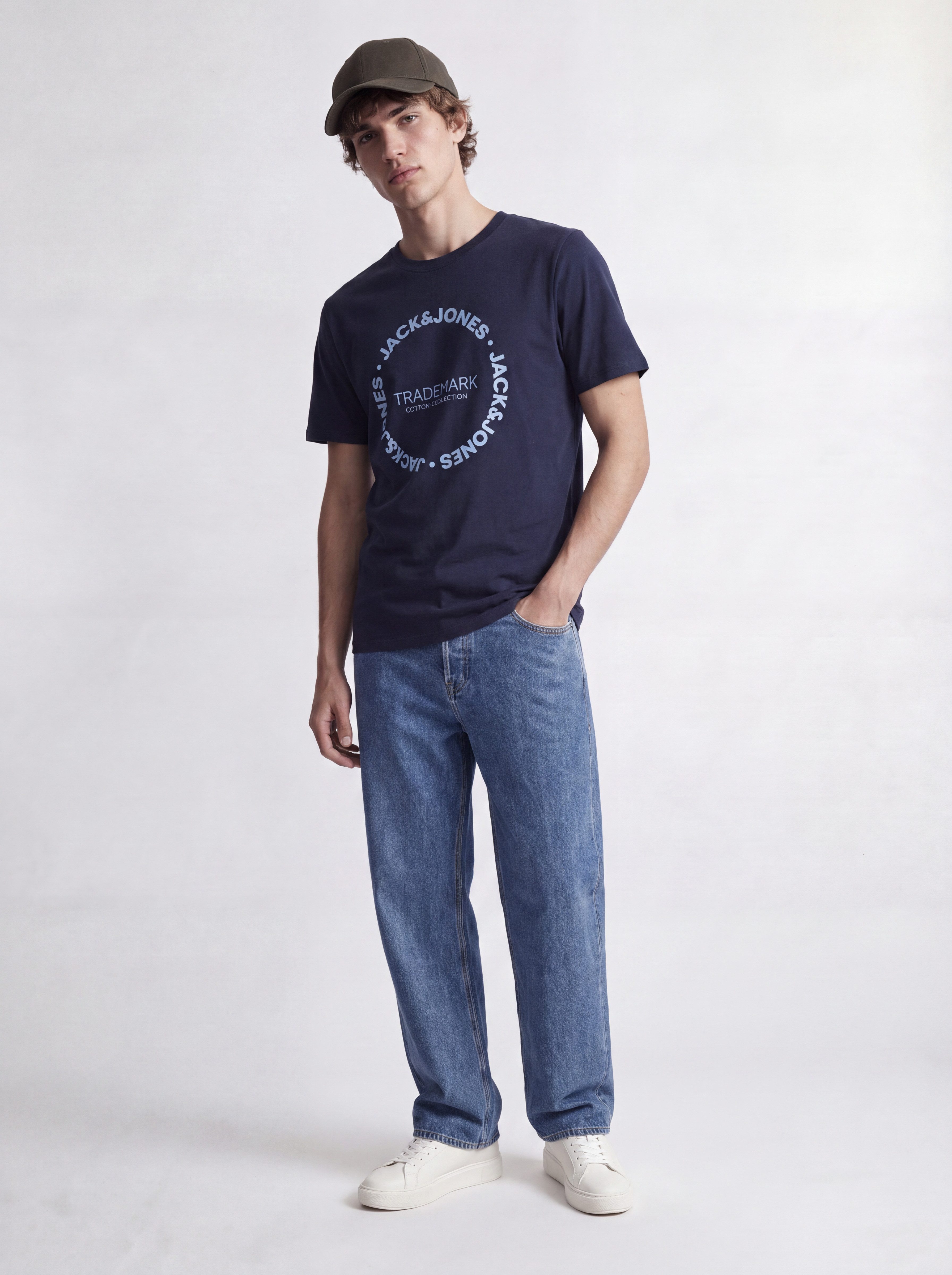 Jack & Jones T-Shirt JJBENSON TEE SS CREW NECK Baumwolle, regular fit – Bild 2 von 5