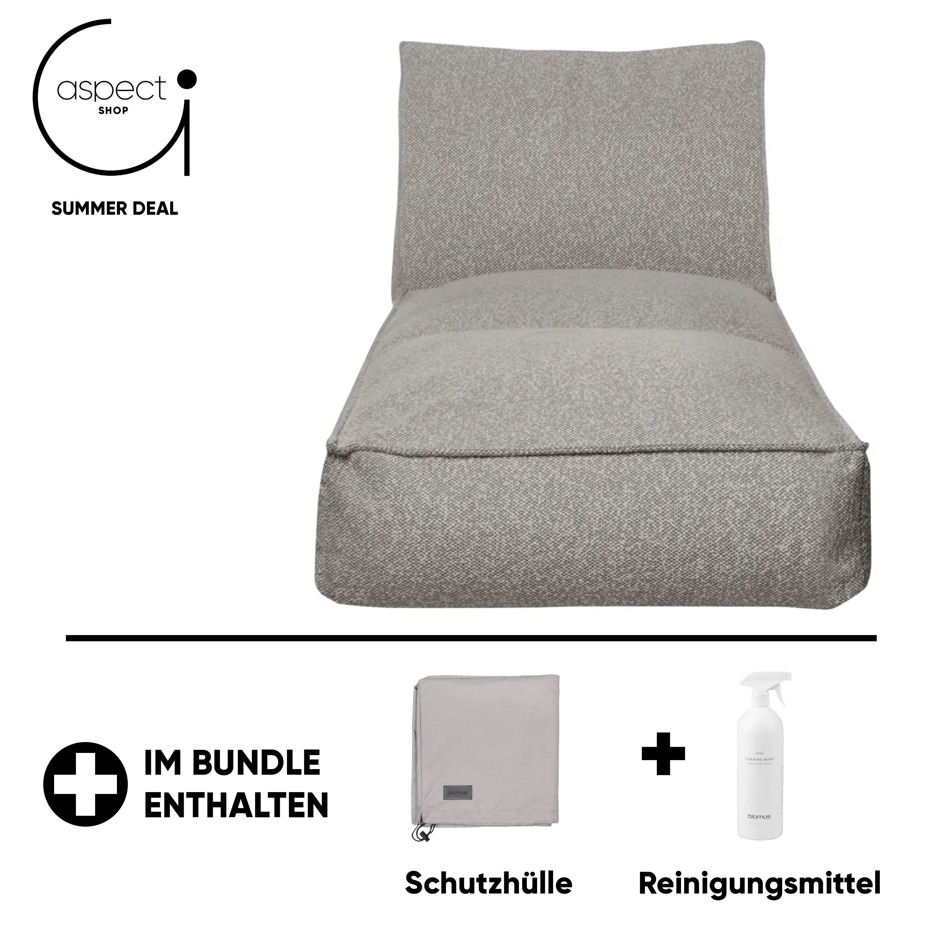 blomus Daybed Blomus STAY Outdoor Daybed inkl. gratis Schutzhülle & Reinigungsmittel