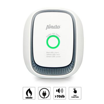 Alecto GA11 Gasmelder (60 Min. Laufzeit, 1200mAh Akku, leise 43-47,5 dB inkl. 4 Massageköpfe)