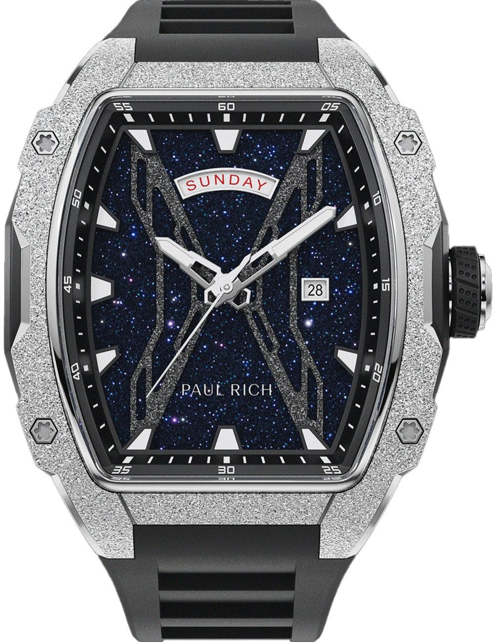 Paul Rich Quarzuhr Paul Rich PR-45230 Herrenuhr Astro Day & Date Abyss 42mm 5ATM Paul Rich PR-45230 Herrenuhr Astro Day & Date Abyss 42mm 5ATM