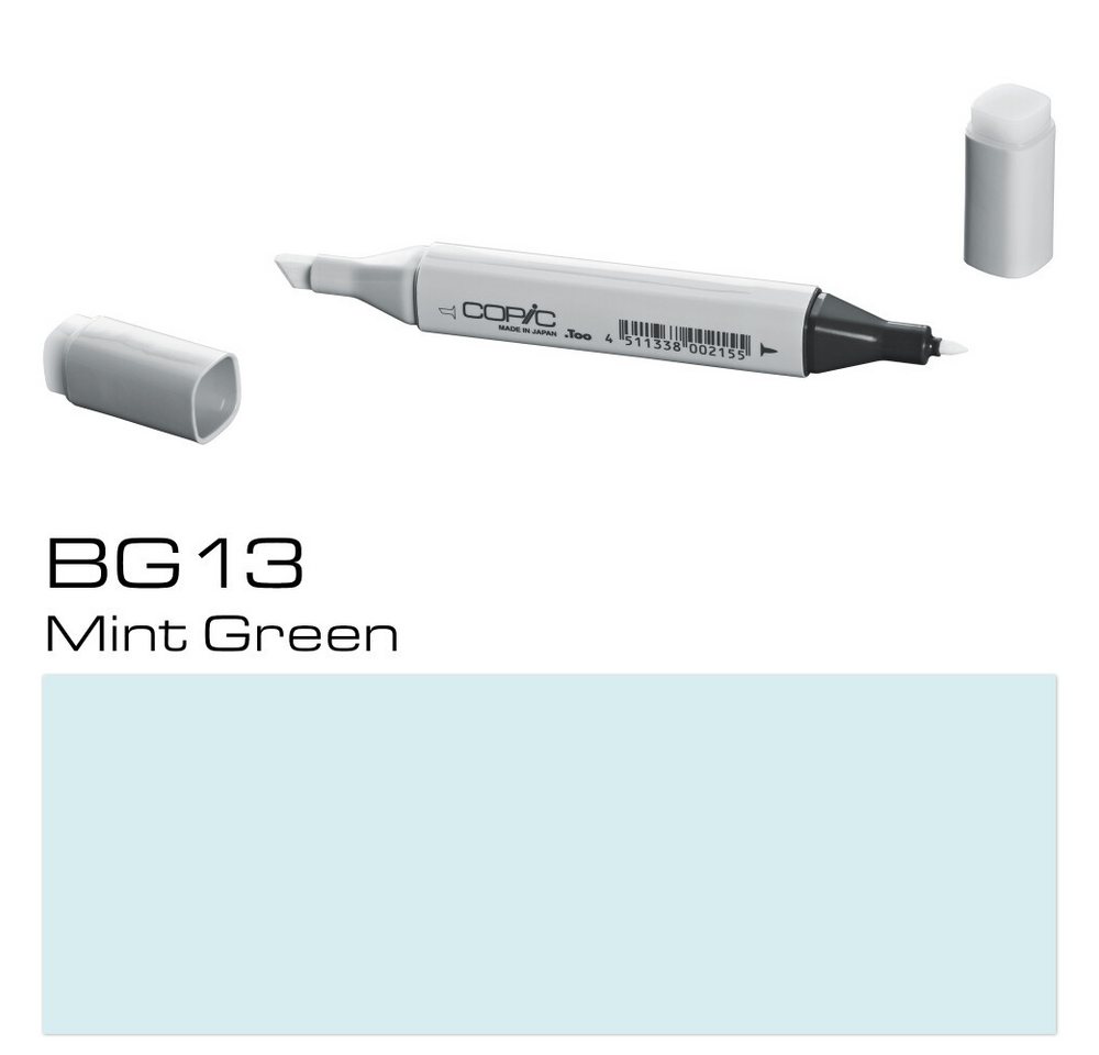 Thumbnail - COPIC Marker Marker BG13, Mint Green - Layoutmarker für Grafiker und Designer, (1-tlg)