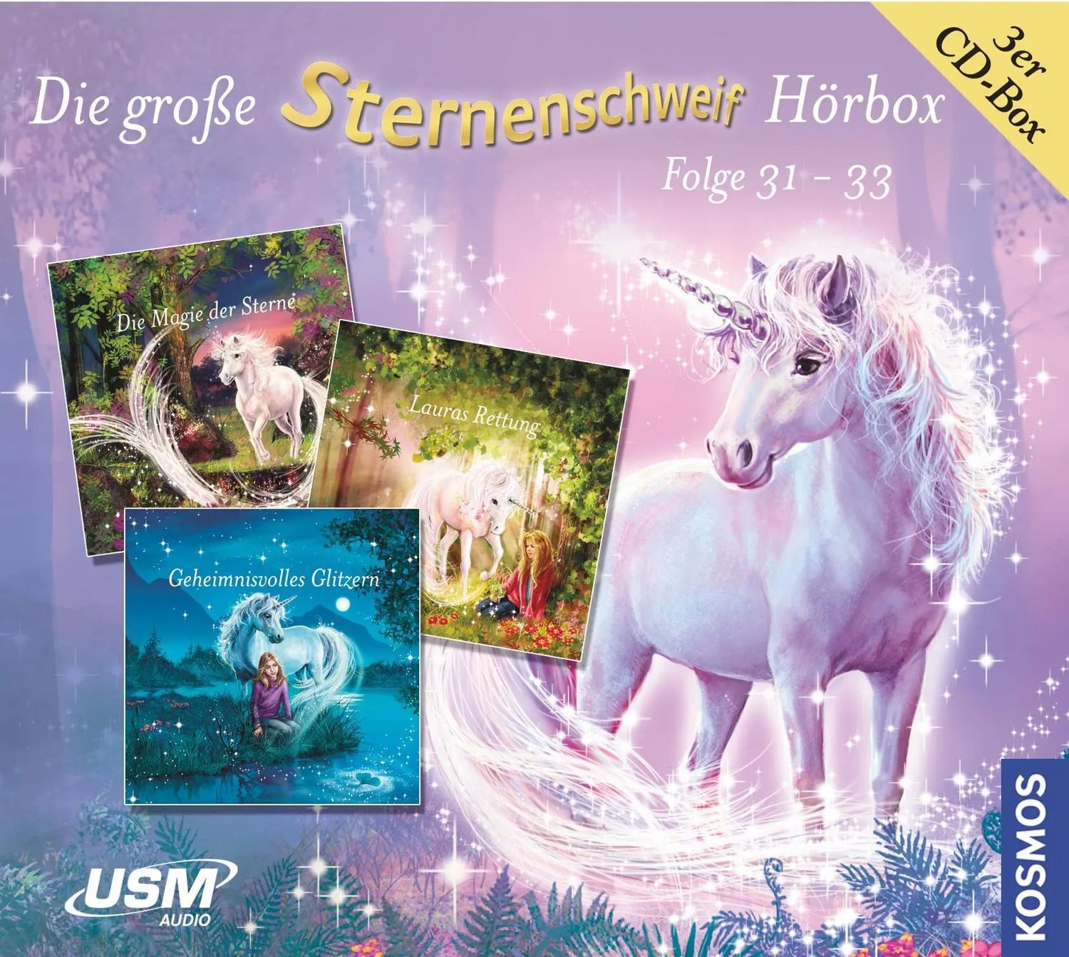 United Soft Media Hörspiel Die große Sternenschweif Hörbox Folgen 31-33 (3 Audio CDs)