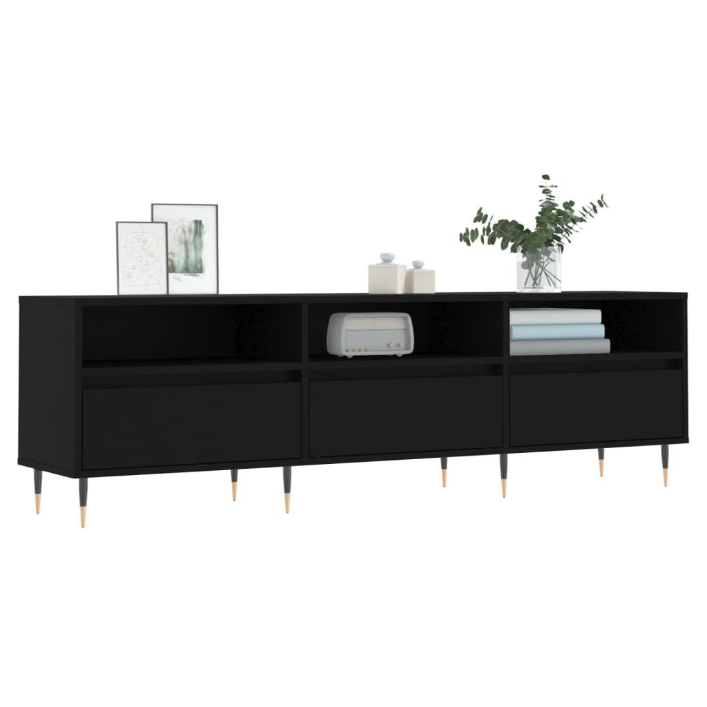 vidaXL TV-Schrank TV-Schrank Schwarz 150x30x44,5 cm günstig online kaufen