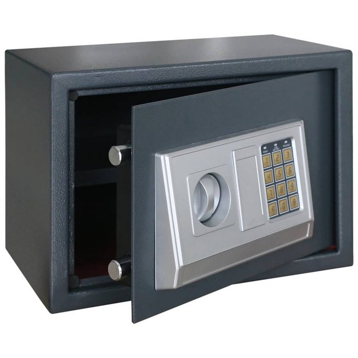 vidaXL Tresor Elektronischer Digital-Safe mit Regal 35x25x25 cm (1-St)