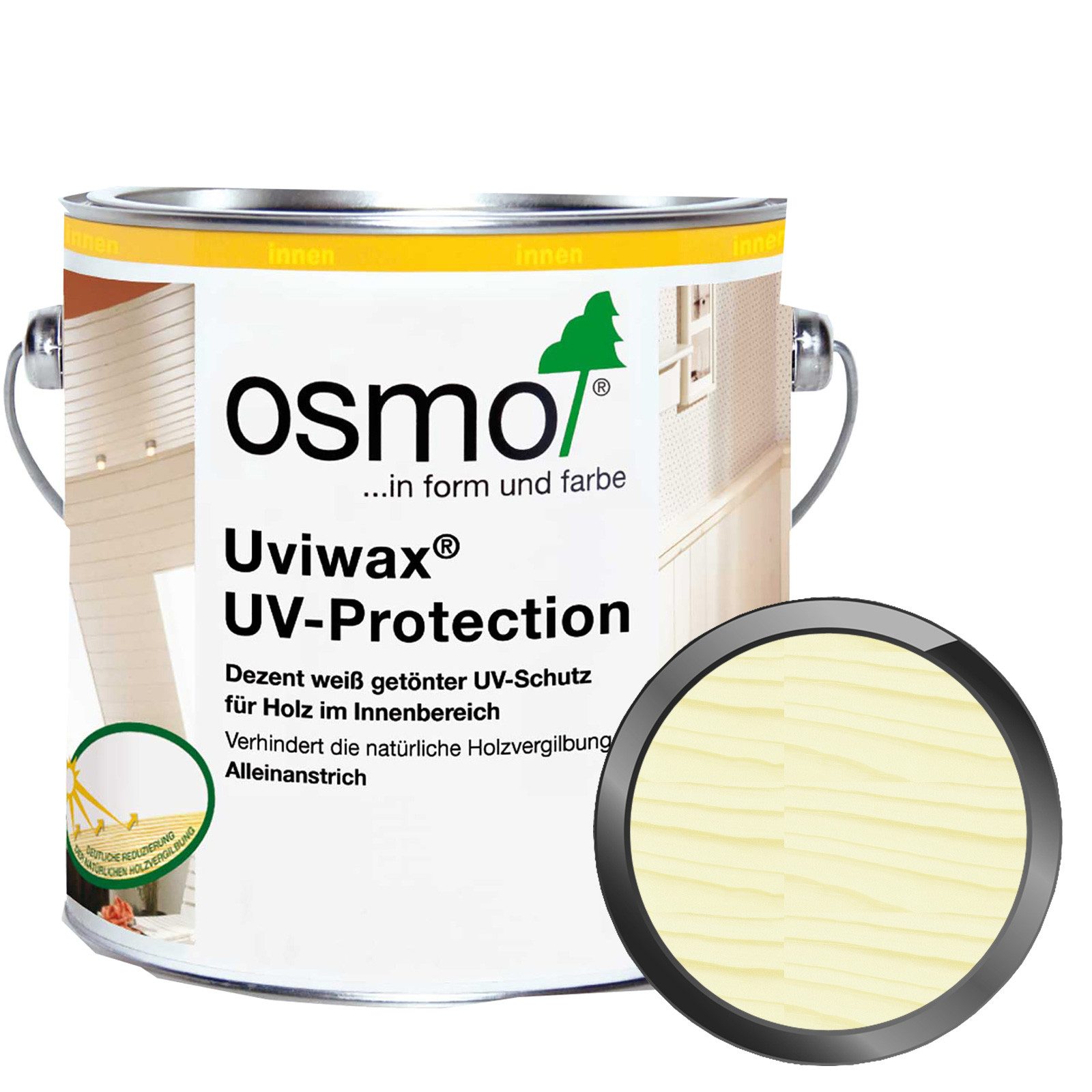 osmo Holzöl Uviwax Uv-Protection 2,5 LTR