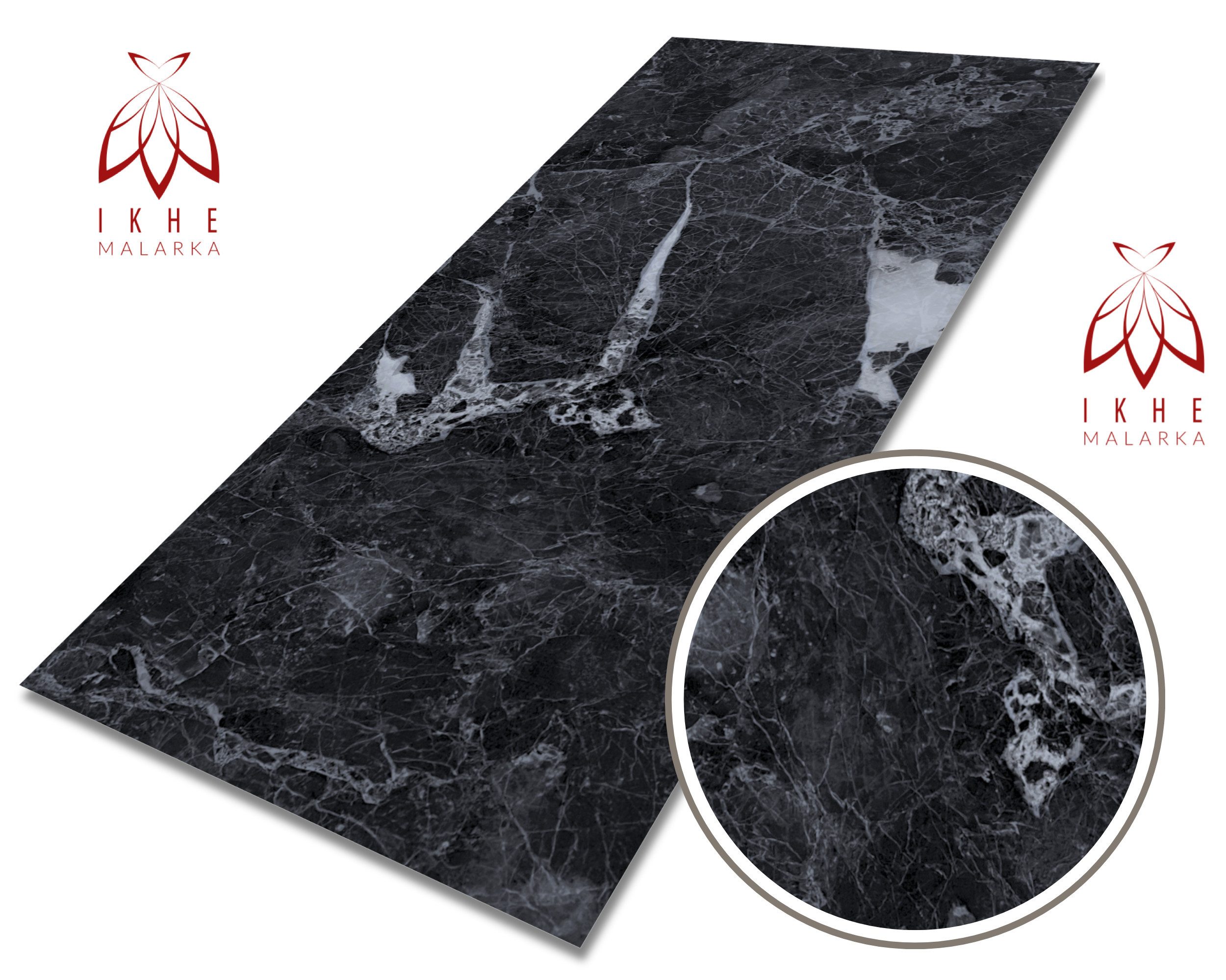 IKHEMalarka Wandpaneel Marmoroptik – Hochwertige PVC Wandverkleidung, BxL: günstig online kaufen