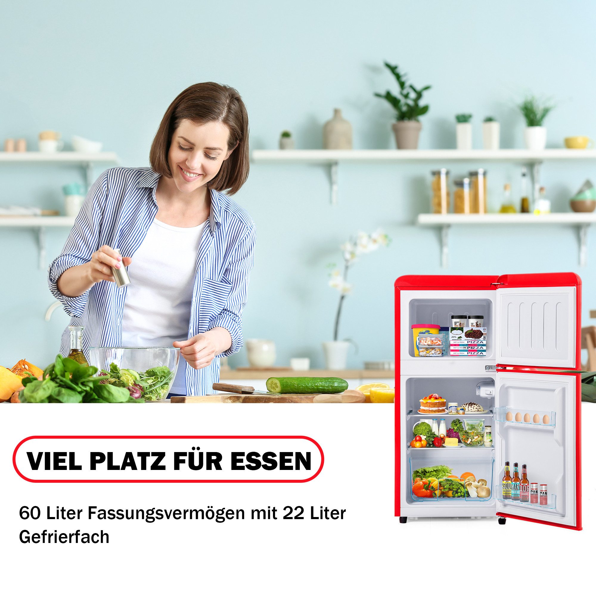 Welikera Kühlschrank BCD-86