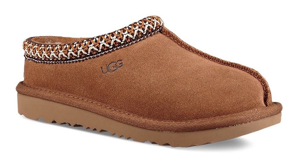 UGG K TASMAN II Hausschuh Plateau Clog, Mule, Pantoffel mit Lammwolle