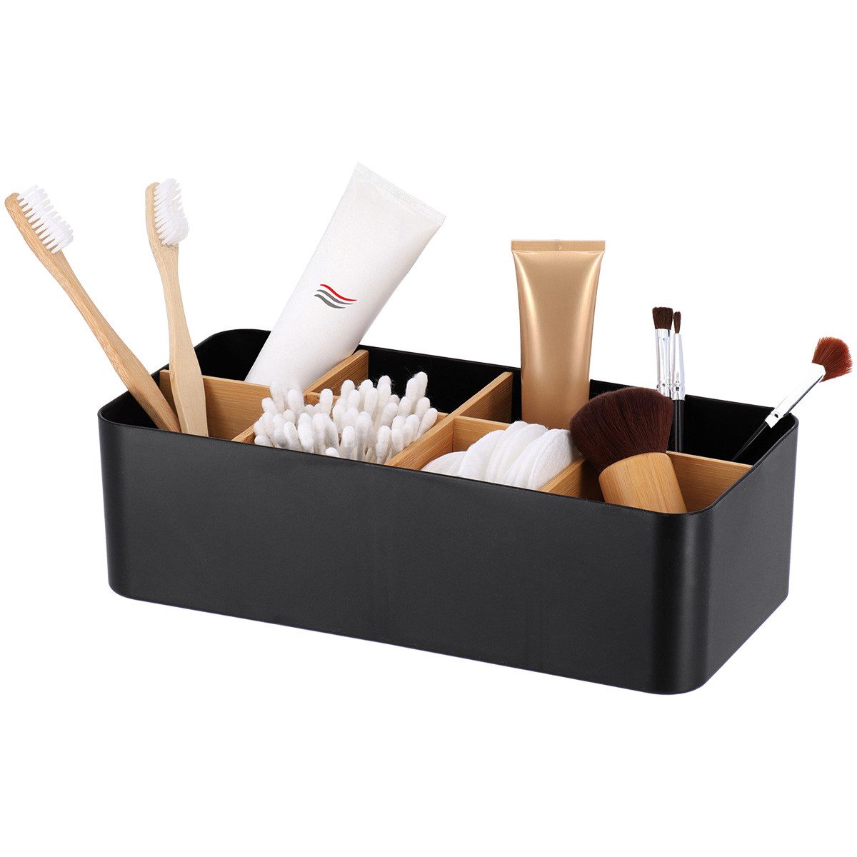 TENDANCE Badorganizer Schminktisch Küchen Organizer Makeup Pinsel Organizer in matt