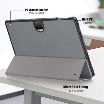 Wigento Tablet-Hülle Für Honor Pad 9 12.1 Zoll Tablet 3folt Wake UP Smart Cover Tasche Case