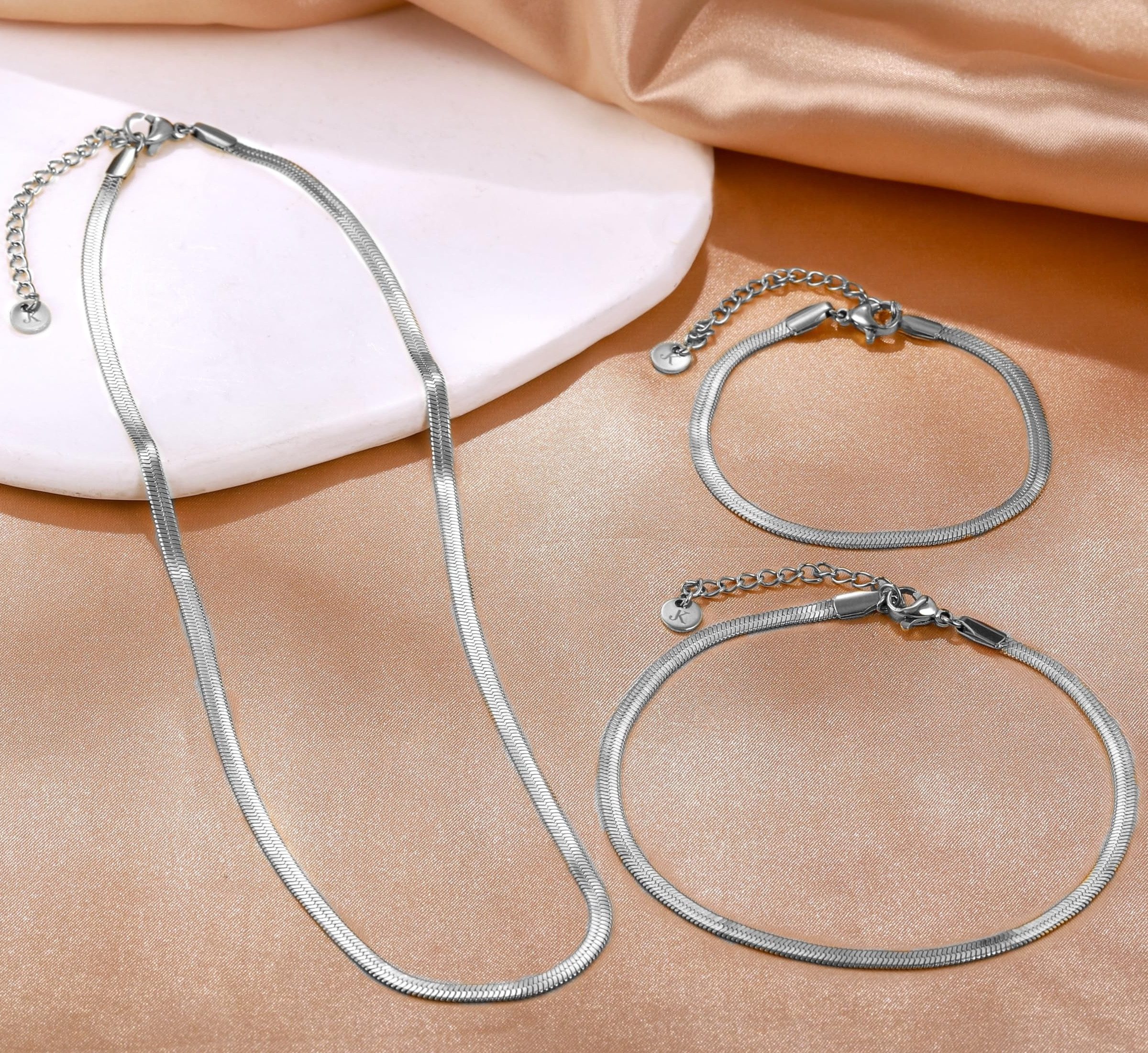 Kim Johanson Schmuckset Schlangenkette Lia (Set, günstig online kaufen