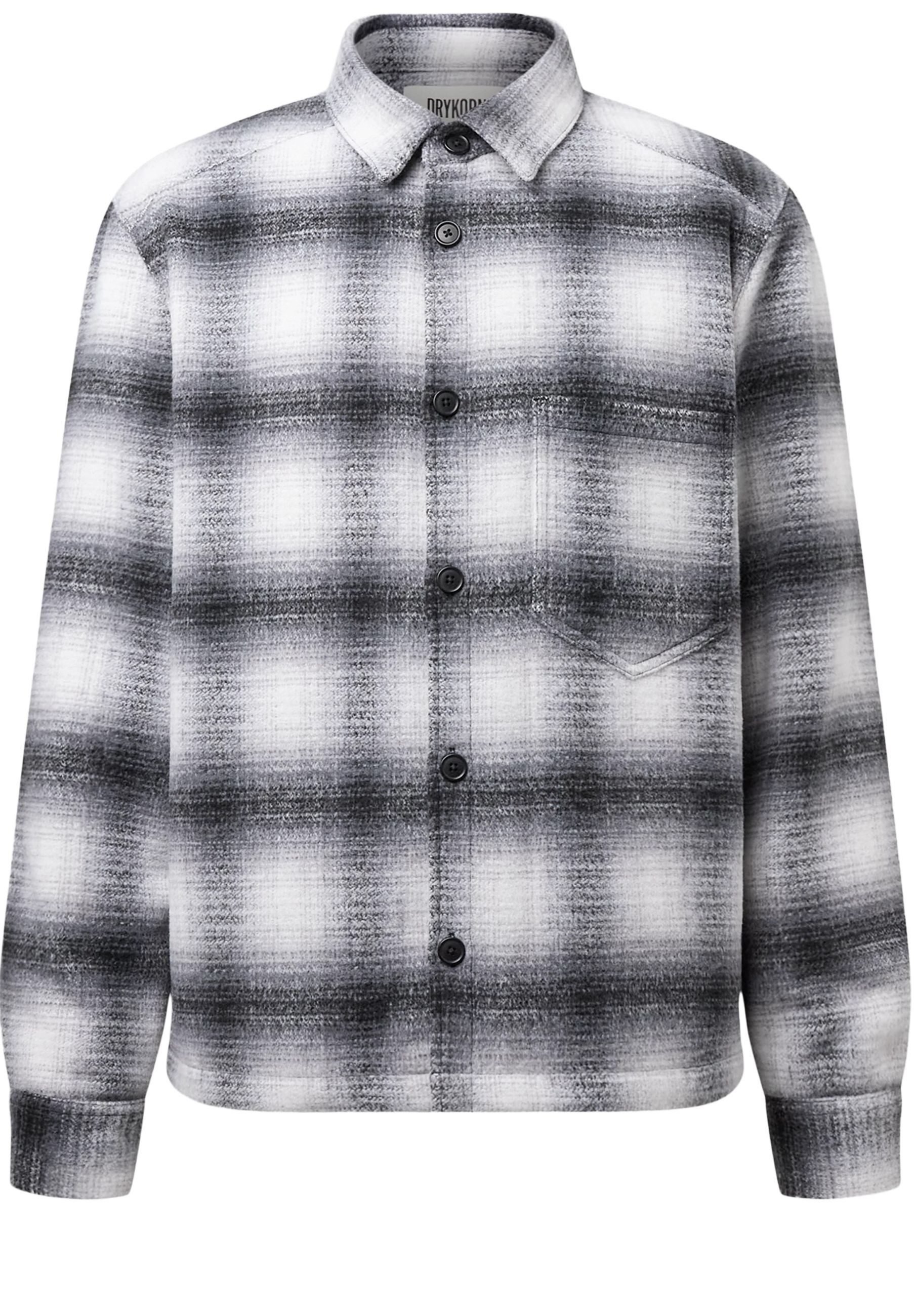 Drykorn Blouson Dieggo mit kariertem Muster (1-St)