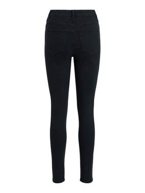 Vila High-waist-Jeans (1-tlg) Plain/ohne Details