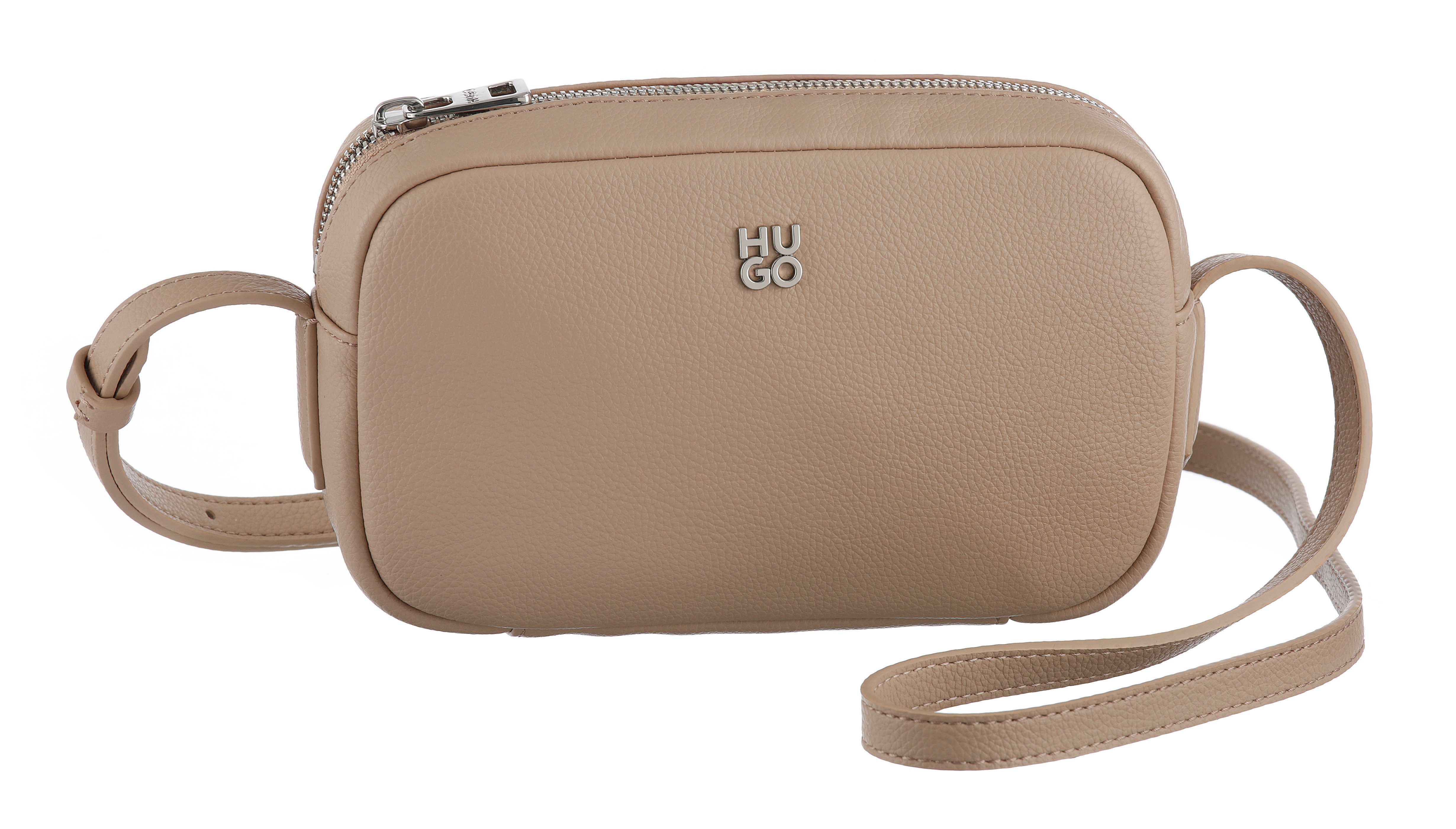 HUGO Mini Bag Chris 2.0 Crossbody, kleine Umhängetasche, Damen Schultertasche in klassischer Optik