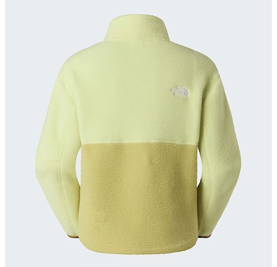 The North Face Fleecejacke YUMIORI 1/4 ZIP - Fleecepullover - Troyer Damen - Zitronengelb