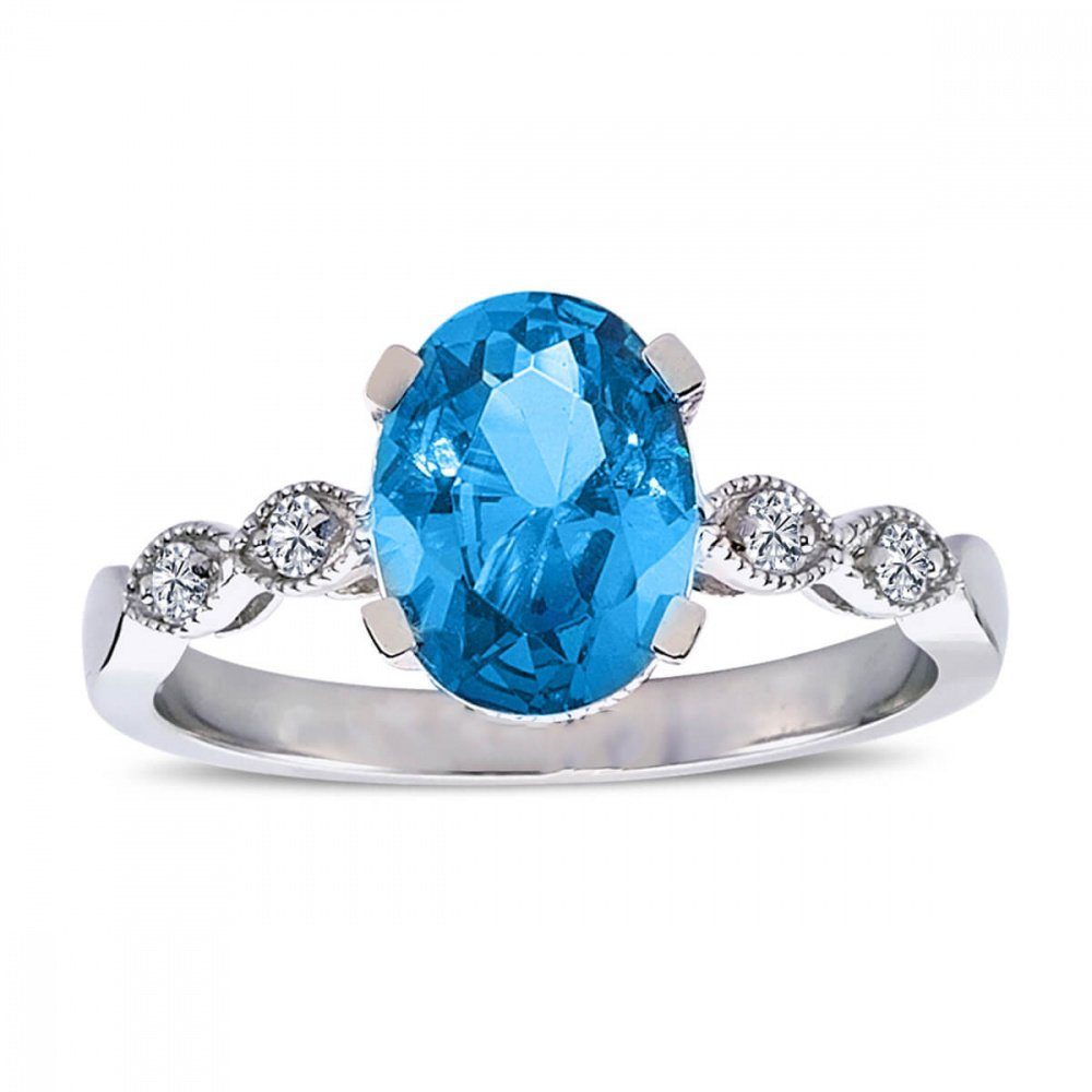 EinStein Diamant Diamantring Halo Diamant Oval günstig online kaufen