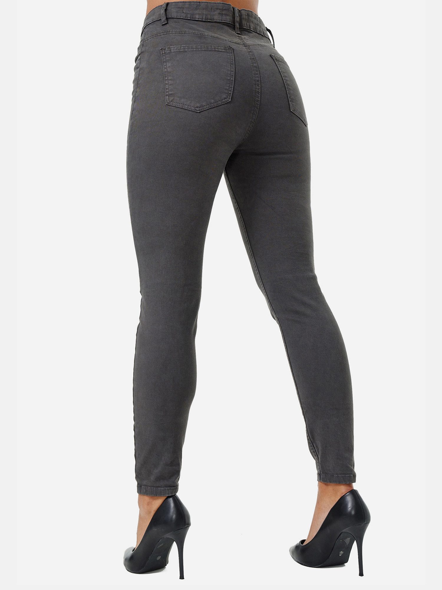 Tazzio Skinny-fit-Jeans F133 Damen High Rise Jeanshose