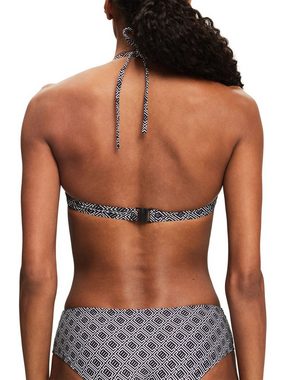Esprit Triangel-Bikini-Top Neckholder-Bikinitop mit Print
