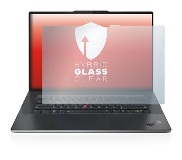 upscreen flexible Panzerglasfolie für Lenovo ThinkPad Z16 (1. Gen), Displayschutzglas, Schutzglas Glasfolie klar