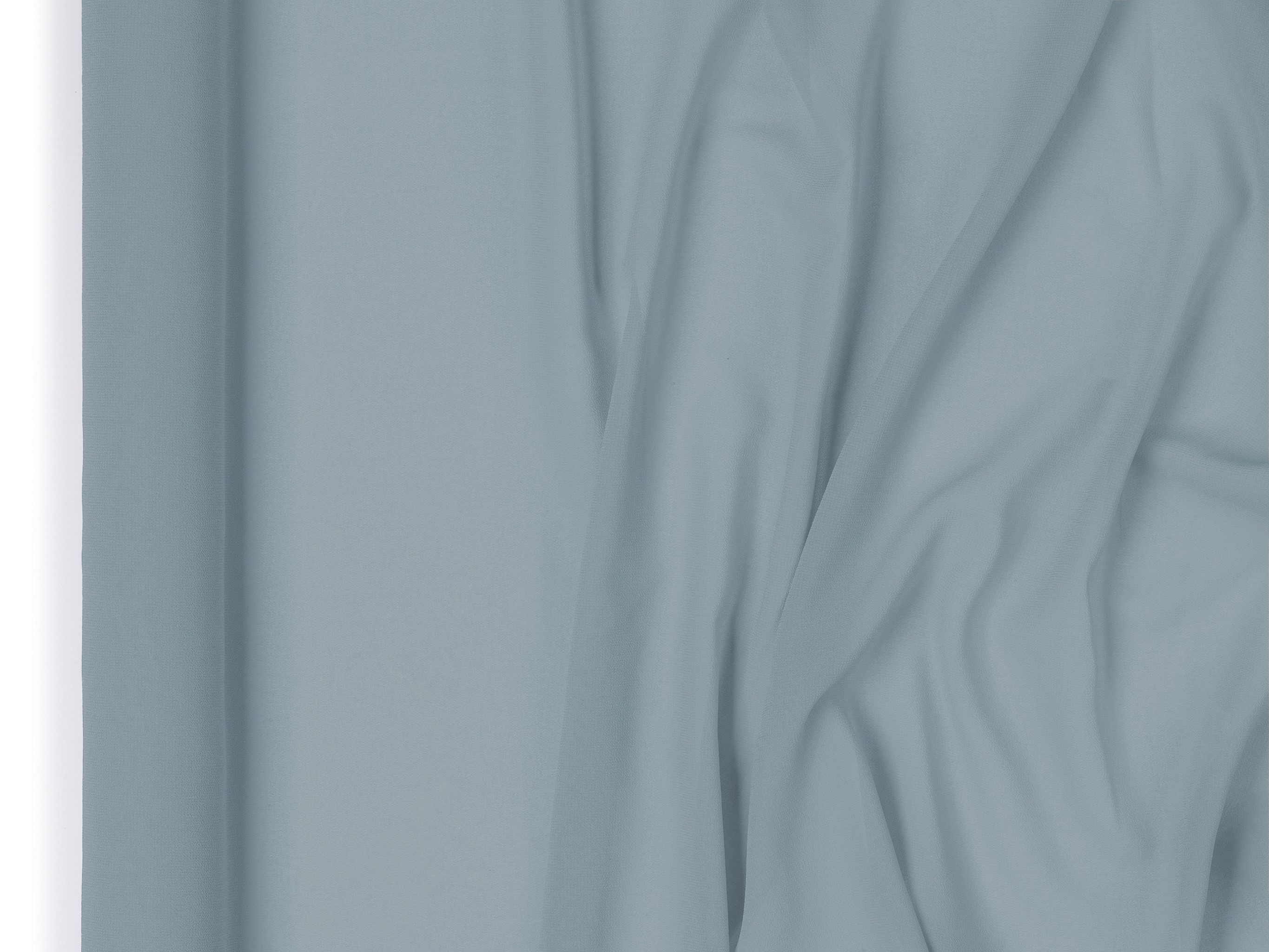 partydeco Bastelband, Tischläufer Chiffon 48cm x 5m Blau