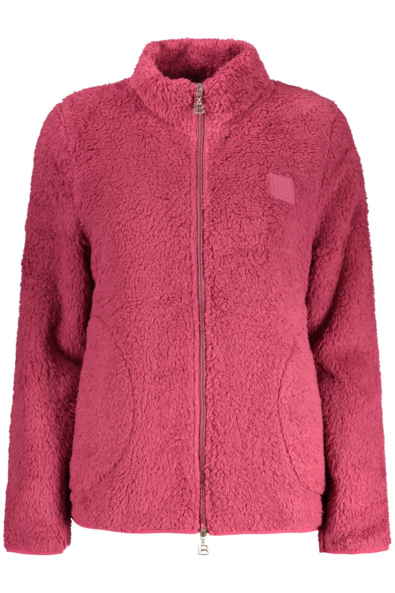 Laura Biagiotti Sweatshirt Violettes Damen-Sweatshirt mit Reißverschluss und